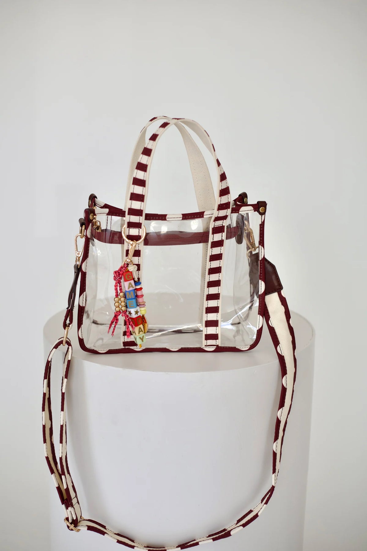 poppy clear gameday totes