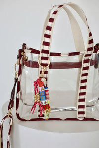 poppy clear gameday totes