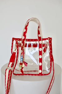 poppy clear gameday totes