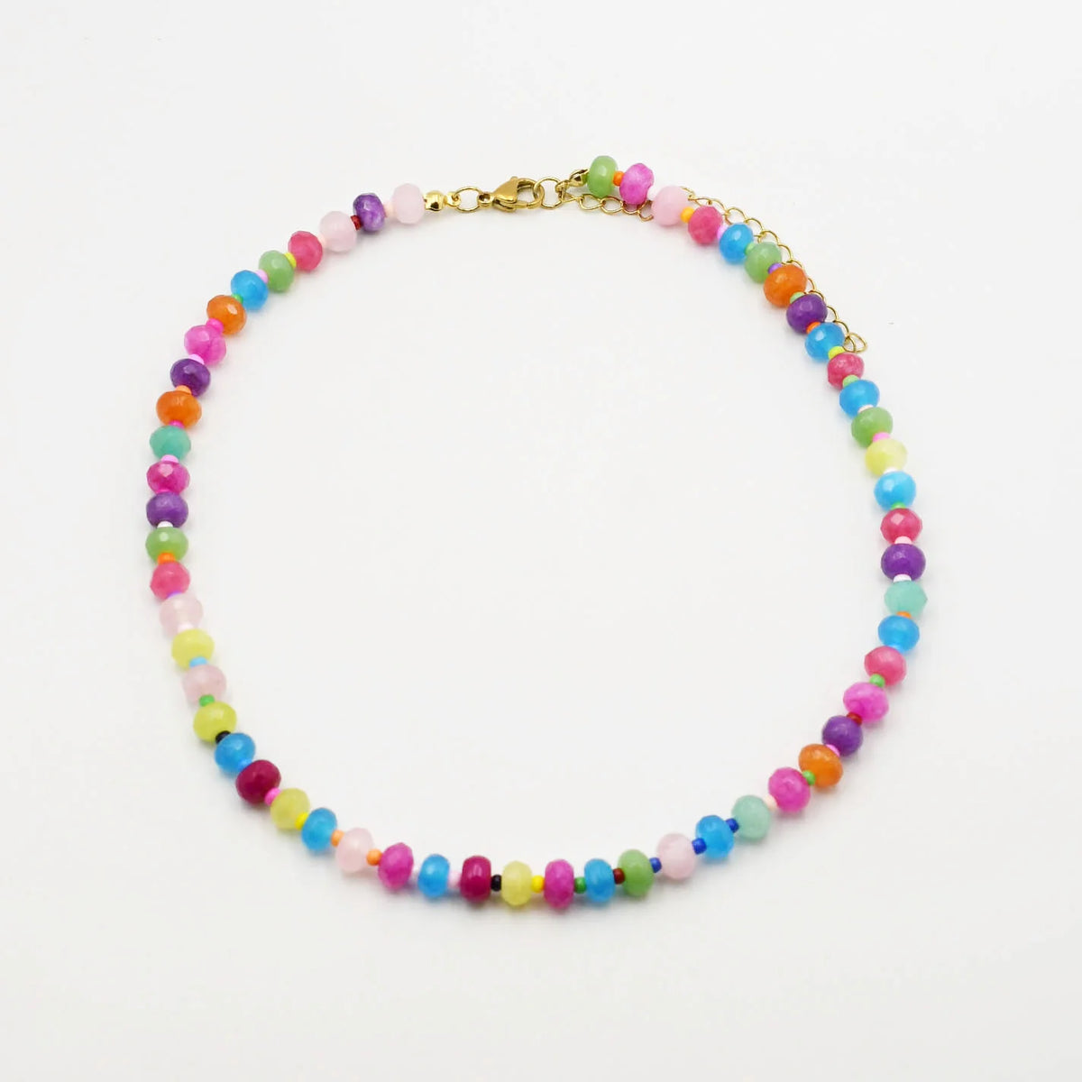 tutti gemstone beaded necklace | CHARM BAR