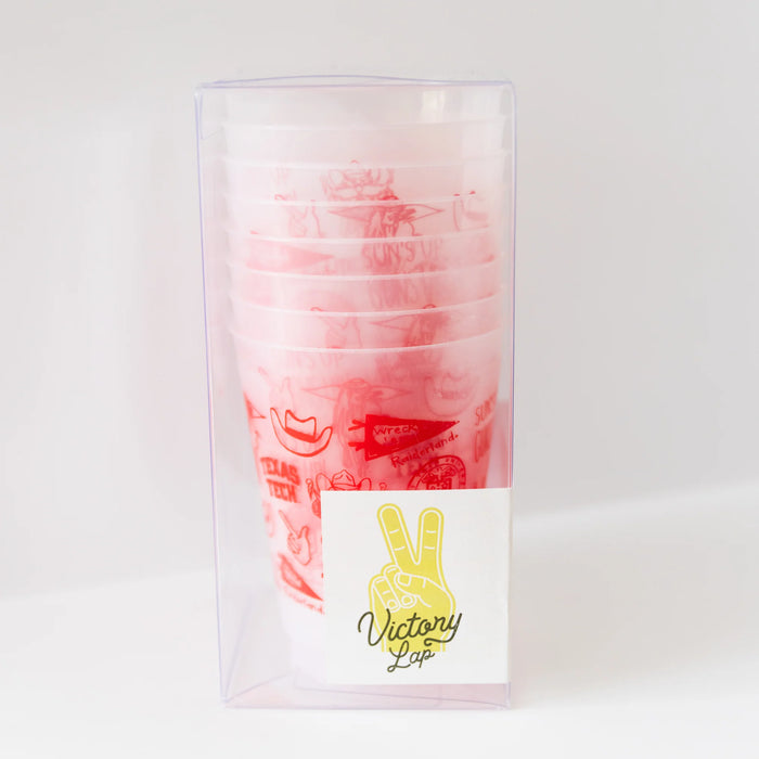 texas tech shatterproof cups | 8ct