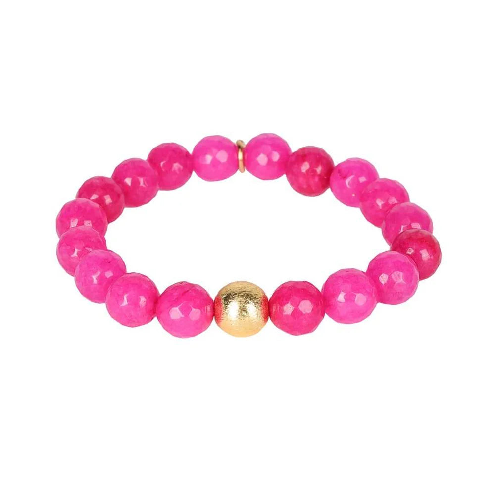 BuDhaGirl | pink bianca bracelet