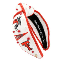 texas tech college vault rope headband