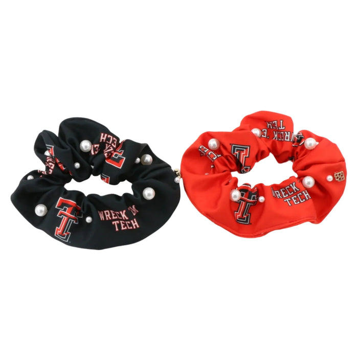 texas tech scrunchie set