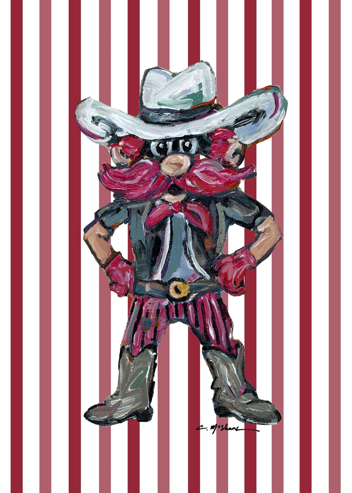 "Raid & Rally" framable card