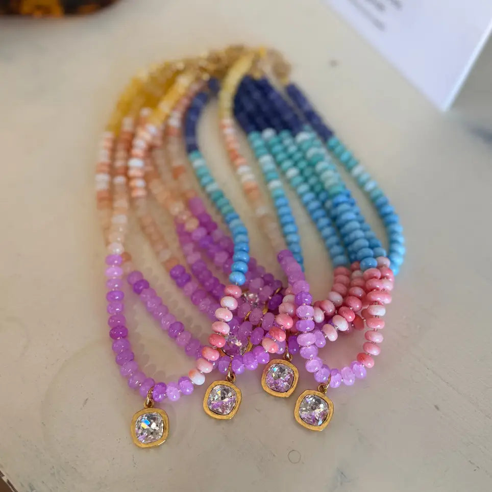 lola gemstone necklace