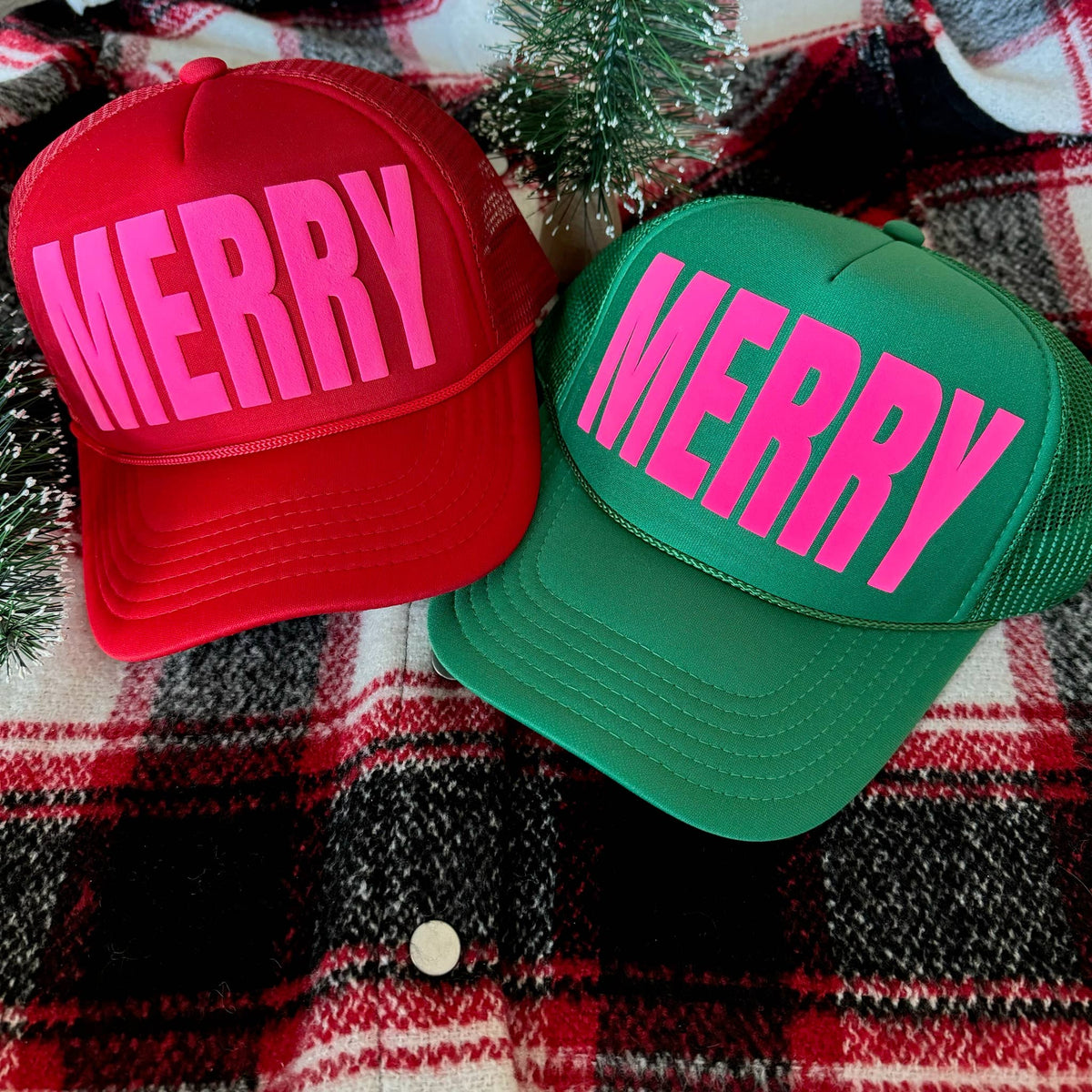 merry puff trucker hat