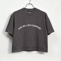 pairs well with champagne® cropped tee