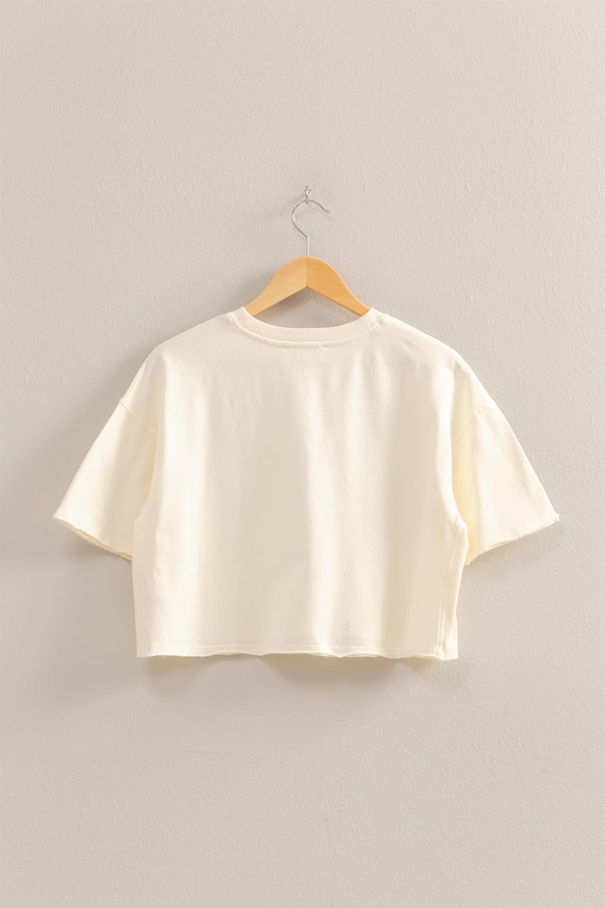 everyday essentials cropped tee