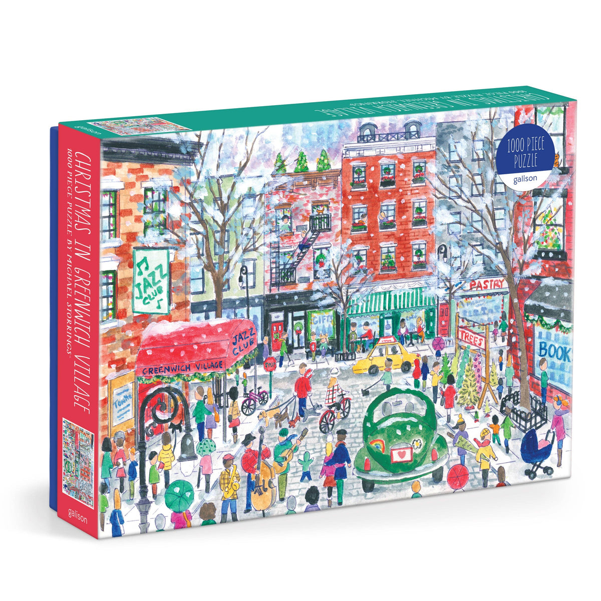 christmas in greenwich village 1000pc puzzle