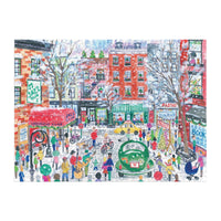 christmas in greenwich village 1000pc puzzle