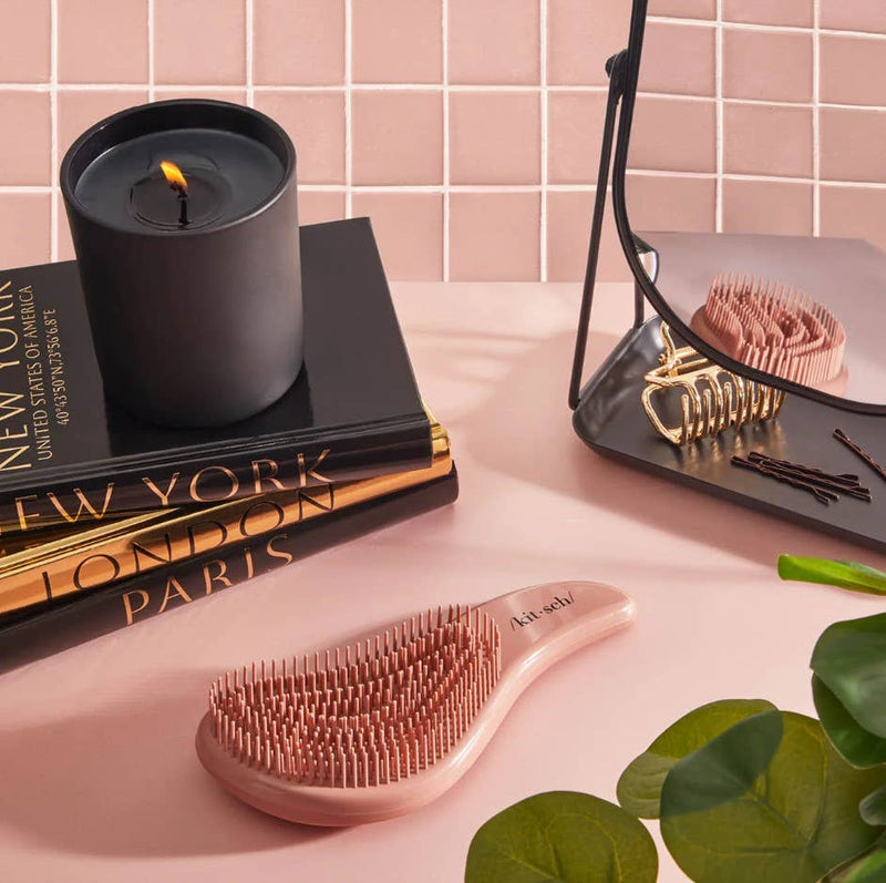 terracotta detangling brush