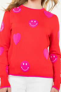 nothing but smiles sweater