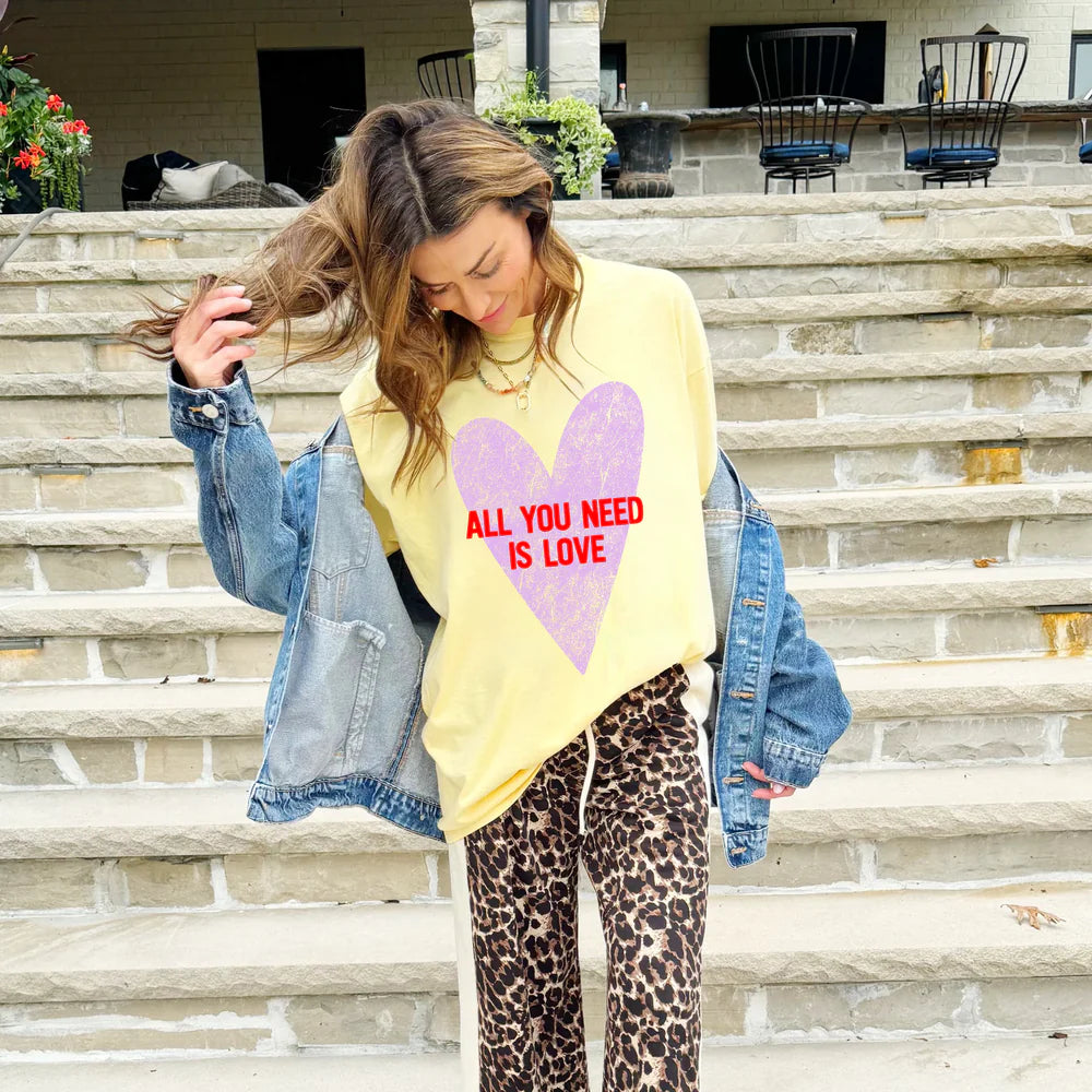 all you need is love tee