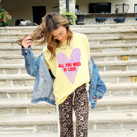 all you need is love tee