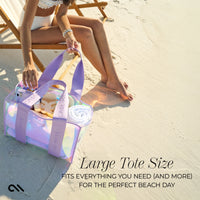 case-mate | soap bubble beach tote w/ phone pouch