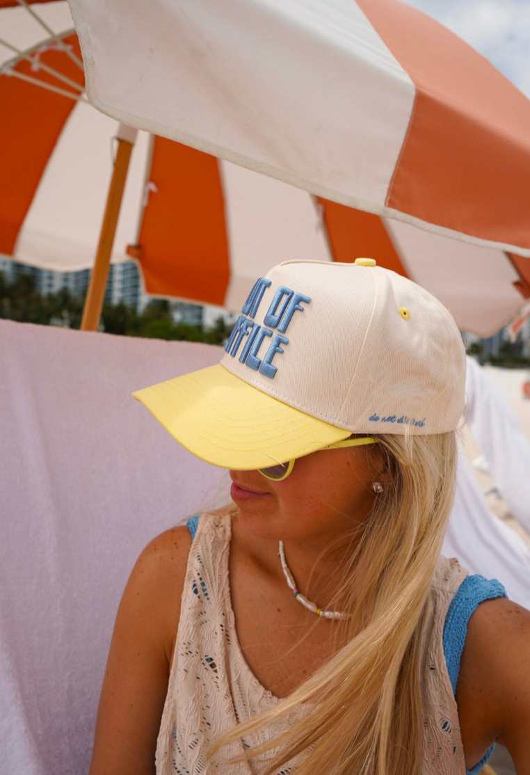 out of office trucker hat