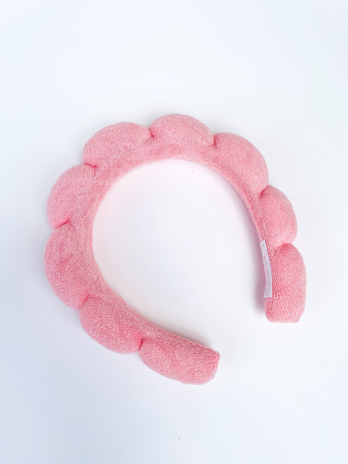 cloud puff GRWM bubble terrycloth spa headband