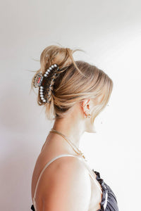 love is in the hair claw clip