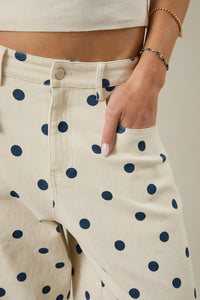 lucky spot barrel denim