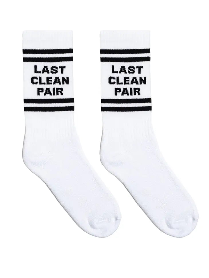 last clean pair crew sock