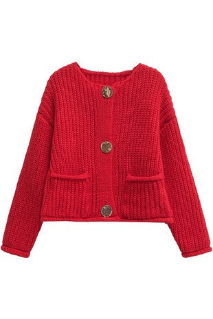 cherry bomb cardigan