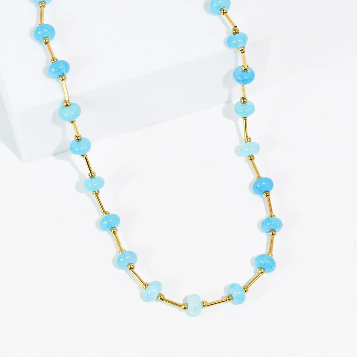 blue love necklace