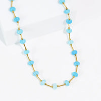 blue love necklace
