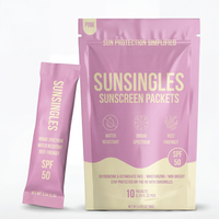 SunSingles sunscreen packets || 10pk