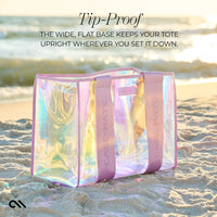 case-mate | soap bubble beach tote w/ phone pouch