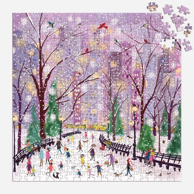snowy night 500pc puzzle
