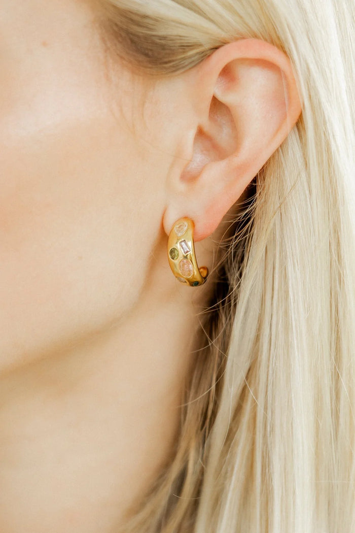 britton hoop earrings