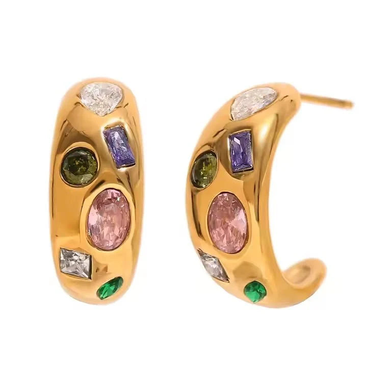 britton hoop earrings