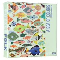 a sea of colors 1000pc puzzle