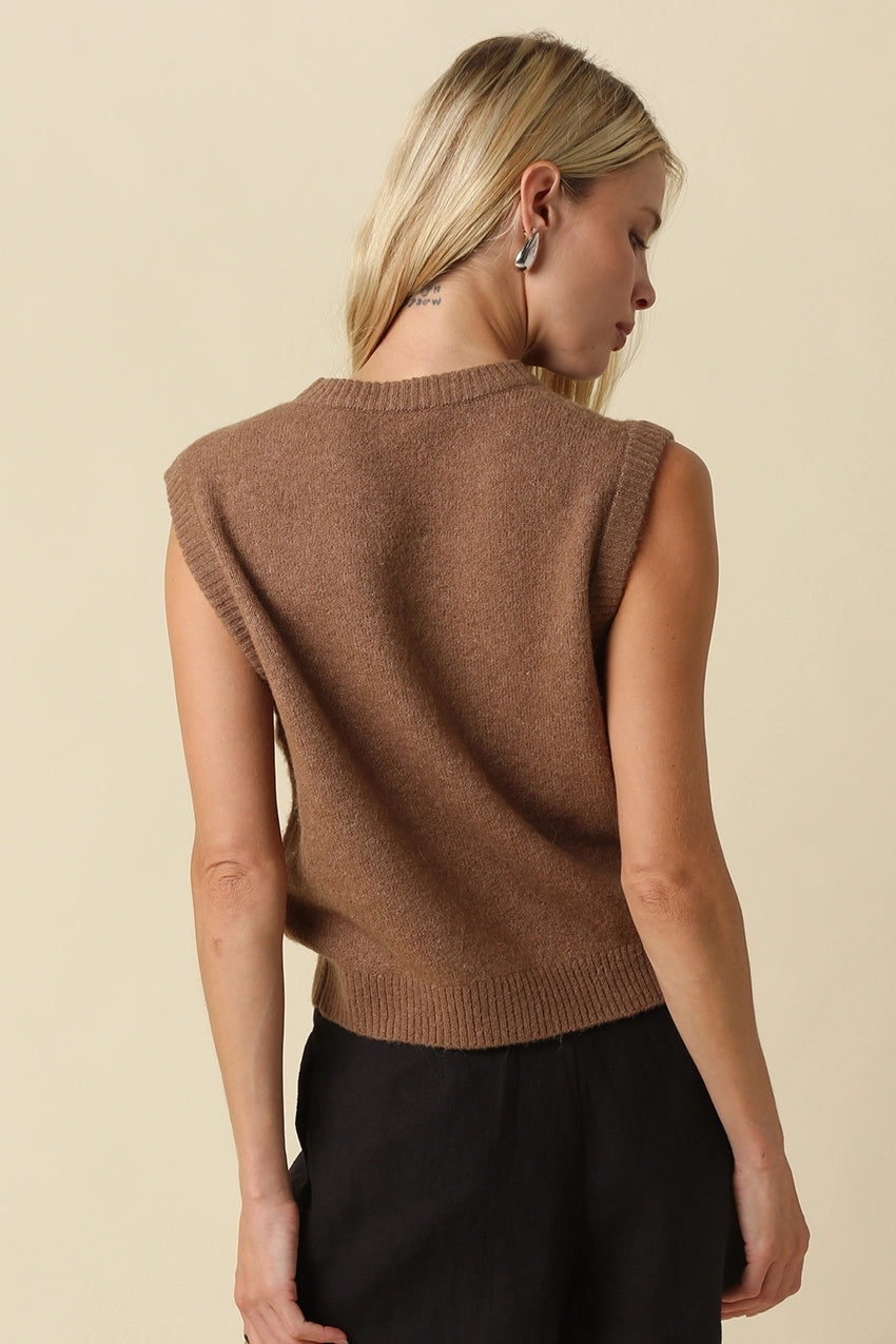 low key sweater tank