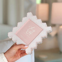 emmeline scalloped acrylic magnetic frame
