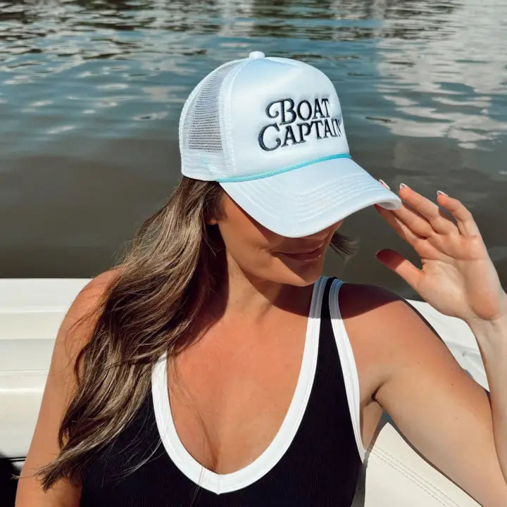 boat captain foam trucker