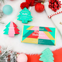 spongelle | holiday trees 2pc gift set
