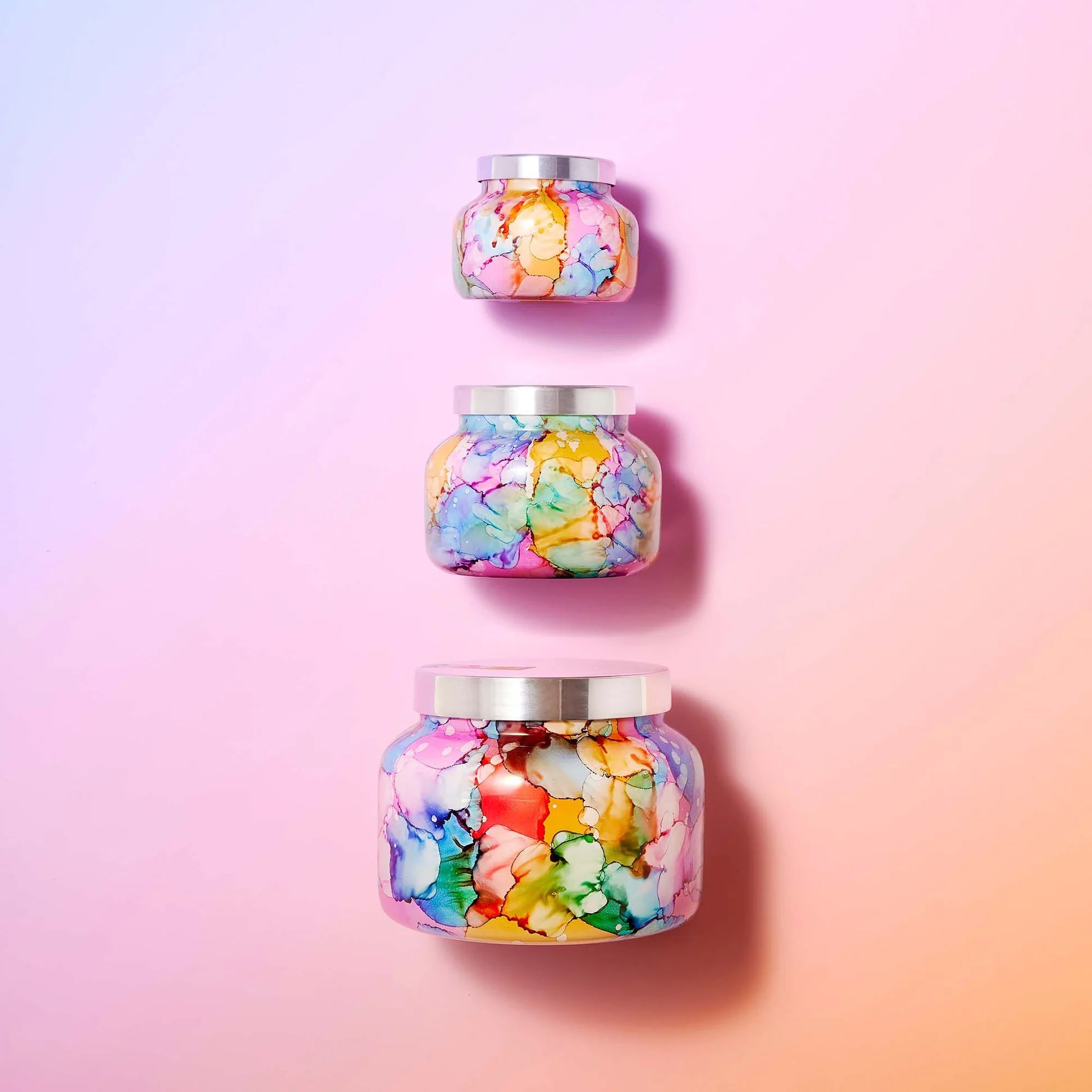 Capri Watercolor Volcano Candle - Thumbnail 4