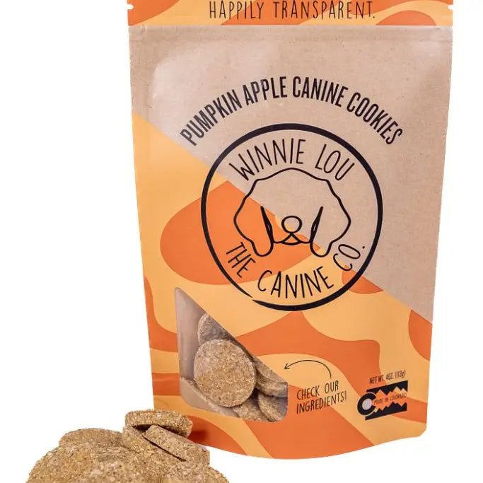 winnie lou | pumpkin apple dog treats