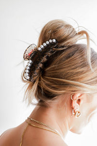 love is in the hair claw clip