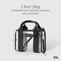 case-mate | micro clear stadium tote