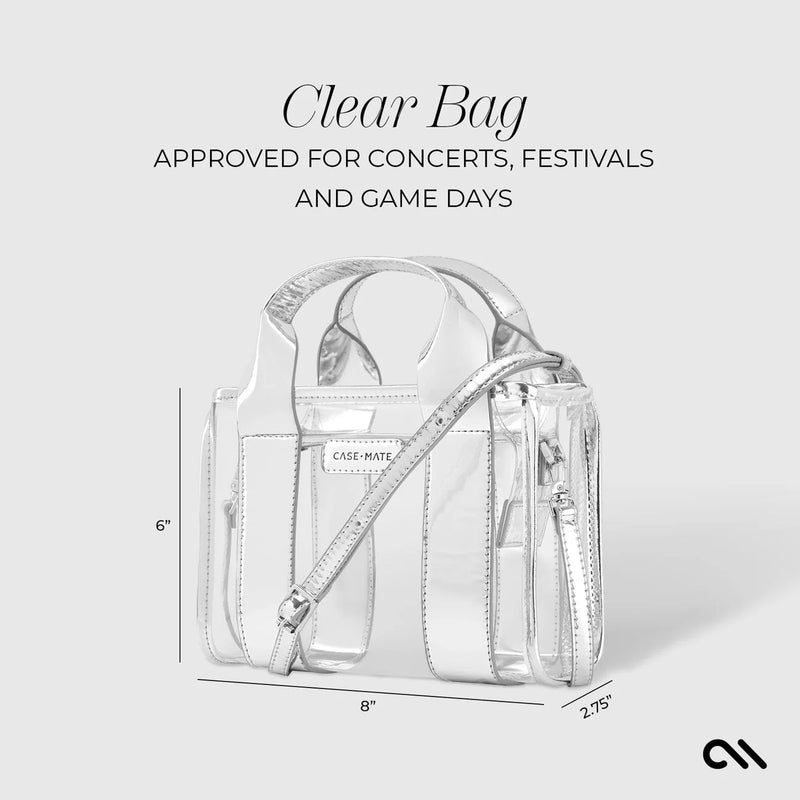 case-mate | micro clear stadium tote