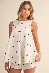 shylo polka dot set