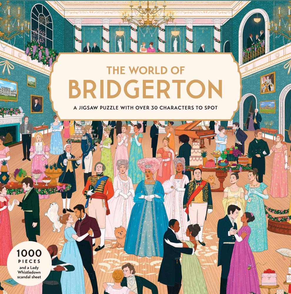 the world of bridgerton 1000pc puzzle