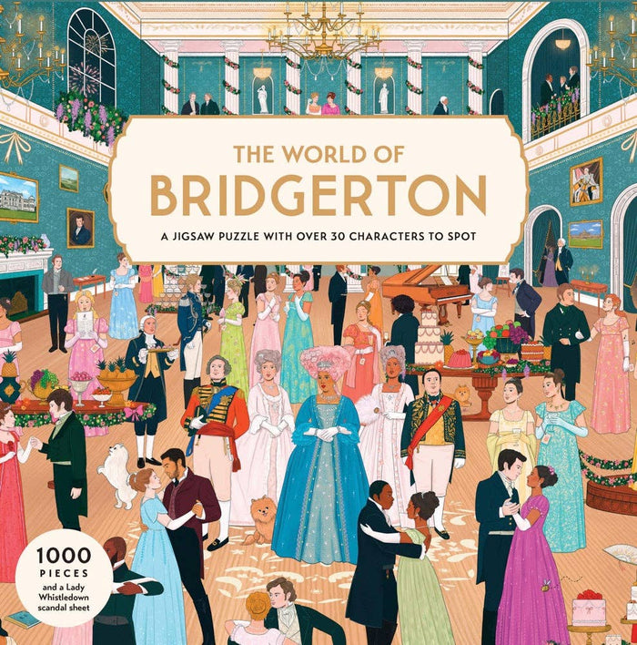 the world of bridgerton 1000pc puzzle