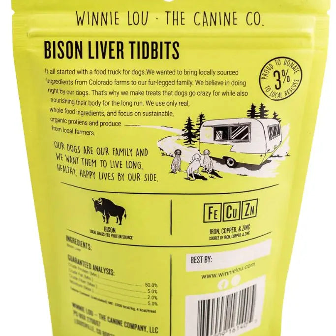 winnie lou | bison liver tidbits