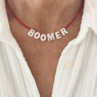 beaded gameday spirit necklace