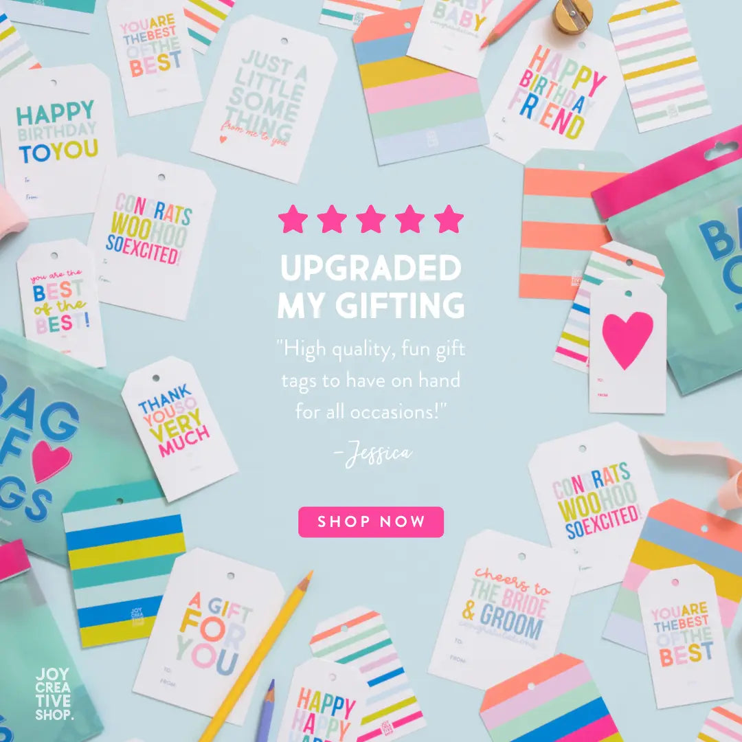 bag of tags | 24ct