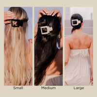 teleties | FLAT SQUARE hair clip